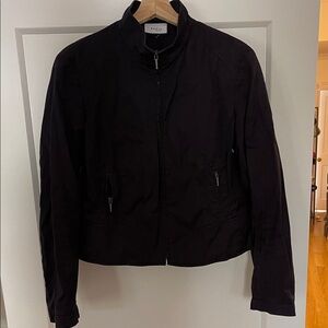 Akris Punto Women's Black Bomber Jacket